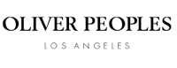 A logo for Oliver Peoples, a luxury eyewear brand, with text reading Oliver Peoples and the location Los Angeles beneath it.