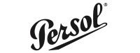 The image displays a logo with the word PERSOL in stylized lettering, accompanied by a small graphic design element.