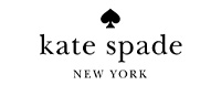 This is a logo for Kate Spade New York, featuring the brand s name and a stylized spade design.