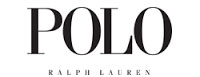 The image displays a logo of the brand POLO with the word POLO in uppercase letters, accompanied by the name RALPH LAUREN below it. The logo is set against a neutral background and has a classic and elegant design typical of luxury fashion brands.
