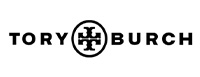 The image displays a logo with the text TOYBURCH and a stylized letter T on a grey background, next to a brand name that reads TONYBURCH.